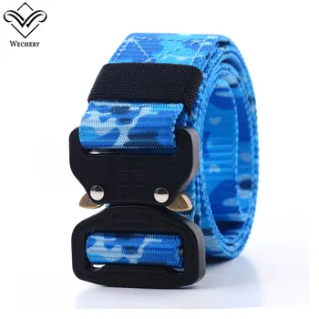 Wechery Outdoor Belt for Men Wave Knit Canvas Nylon Military Belts Camouflage Army Waistband Buckles Means Slimming Waist Strap
Wechery Outdoor Belt for Men Wave Knit Canvas Nylon Military Belts Camouflage Army Waistband Buckles Means Slimming Waist Strap