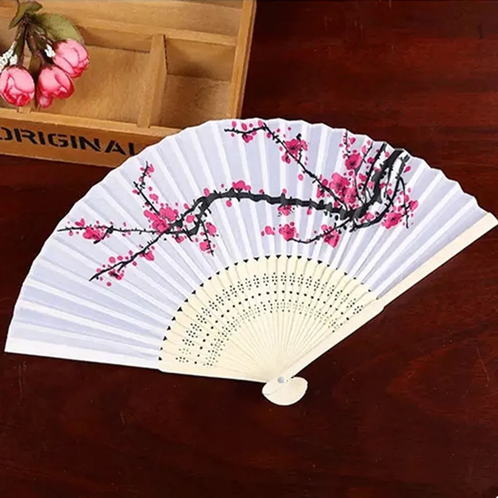 Vintage Bamboo Folding Hand Held Flower Fan Pattern Folding Dance Wedding Party Lace paper Folding Hand Held Flower Fan LB
Vintage Bamboo Folding Hand Held Flower Fan Pattern Folding Dance Wedding Party Lace paper Folding Hand Held Flower Fan LB