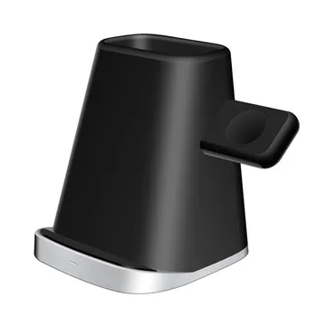 Features: 1. 3-IN-1 WIRELESS CHARGING: this is a portable wireless charger for smart phone, for Apple Watch, for Airpods headset
Features: 1. 3-IN-1 WIRELESS CHARGING: this is a portable wireless charger for smart phone, for Apple Watch, for Airpods headset