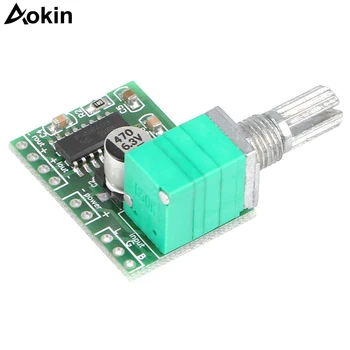 5v Audio Amplifier Dual-Channel 3W+3W DC 5V PAM8403 Mini Digital Stereo Amp Board with Potentiometer for Arduino
5v Audio Amplifier Dual-Channel 3W+3W DC 5V PAM8403 Mini Digital Stereo Amp Board with Potentiometer for Arduino