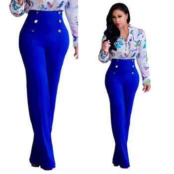 2017 New Fashion Women Bell Bottom Casual Long Pants Wide leg Stretch Pants Long Trousers Leisure Zipper Fly High Waist Pants
2017 New Fashion Women Bell Bottom Casual Long Pants Wide leg Stretch Pants Long Trousers Leisure Zipper Fly High Waist Pants