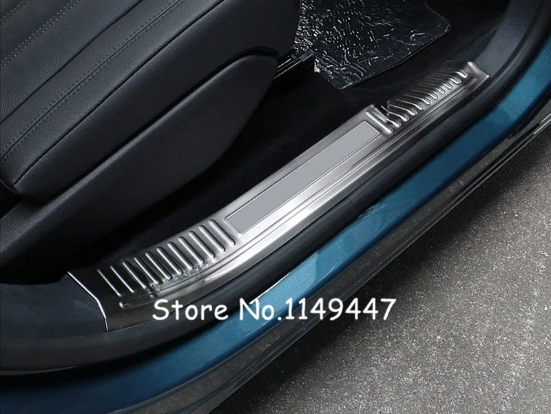 Stainless Steel Car Accessories Inner Door Sill Scuff Plate Pedal Guard Protector 4PCS For Peugeot 5008 GT 2017-2018
Stainless Steel Car Accessories Inner Door Sill Scuff Plate Pedal Guard Protector 4PCS For Peugeot 5008 GT 2017-2018