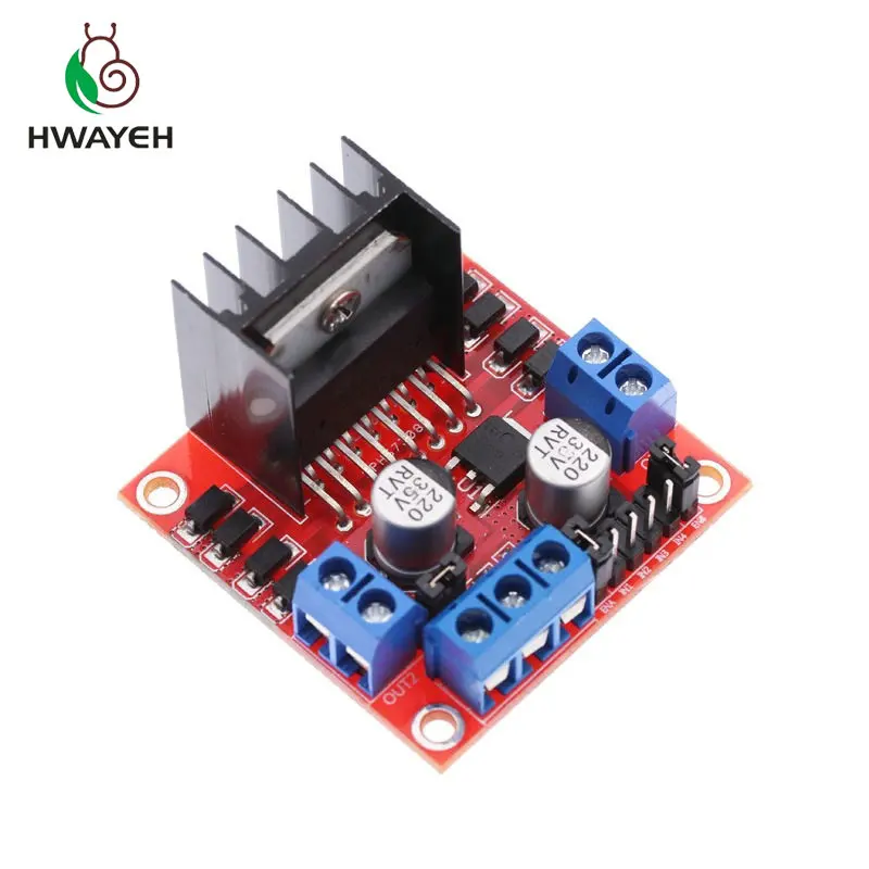 1pcs L298N driver board module L298 stepper motor smart car robot breadboard peltier High Power
1pcs L298N driver board module L298 stepper motor smart car robot breadboard peltier High Power