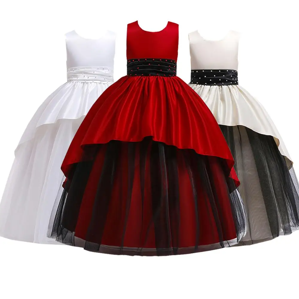 Exquisite Luxury Evening Girl Dress Lace Satin Beaded Long Gowns Brides Princess Wedding Party Dresses Girl 10 14 Years LP-229
Exquisite Luxury Evening Girl Dress Lace Satin Beaded Long Gowns Brides Princess Wedding Party Dresses Girl 10 14 Years LP-229