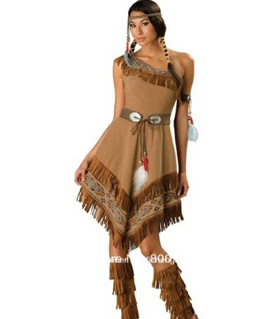 free shipping Ladies Pocahontas Native American Indian Wild West Fancy Dress Party Costume indian costume
free shipping Ladies Pocahontas Native American Indian Wild West Fancy Dress Party Costume indian costume