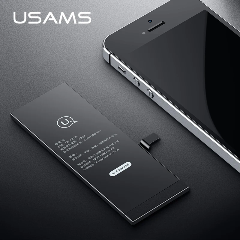 Фото Для iphone 5S Батарея USAMS оригинальный iphone5s iP5S мобильный телефон литиевая | Аккумуляторы для телефонов (32848068703)