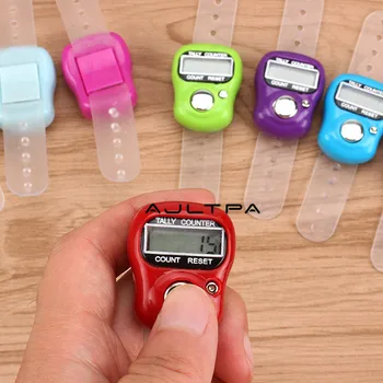 Fast Shipping 500pcs Digital LCD Electronic Finger Hand Ring Counter Counting Timer Knitting Soccer Golf Counter Random Colors
Fast Shipping 500pcs Digital LCD Electronic Finger Hand Ring Counter Counting Timer Knitting Soccer Golf Counter Random Colors