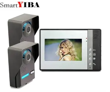 SmartYIBA 7inch Video Record/Photograph Video Door Phone Doorbell Waterproof HD RFID Camera Home Security Intercom System 2V1
SmartYIBA 7inch Video Record/Photograph Video Door Phone Doorbell Waterproof HD RFID Camera Home Security Intercom System 2V1
