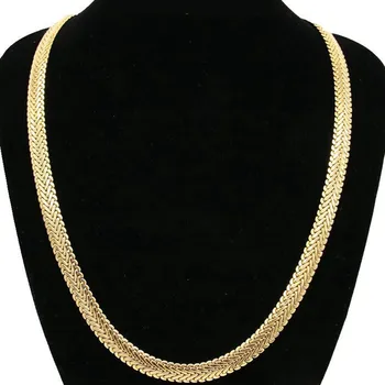 Thick Heavy Chain Mens Herringbone Necklace Yellow Gold Filled Solid Tight Chain Fashion Jewelry 60cm Long
Thick Heavy Chain Mens Herringbone Necklace Yellow Gold Filled Solid Tight Chain Fashion Jewelry 60cm Long
