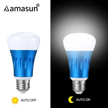 E27 LED Bulb 15W AC 85-265V Dusk to Dawn Light Bulb Light Sensor Control Day Night Light for Porch Patio Yard Garage Garden
E27 LED Bulb 15W AC 85-265V Dusk to Dawn Light Bulb Light Sensor Control Day Night Light for Porch Patio Yard Garage Garden
