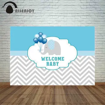 Allenjoy backdrop photocall gray chevron welcome baby elephant boy balloon birthday backdrops photocall for the photo background
Allenjoy backdrop photocall gray chevron welcome baby elephant boy balloon birthday backdrops photocall for the photo background