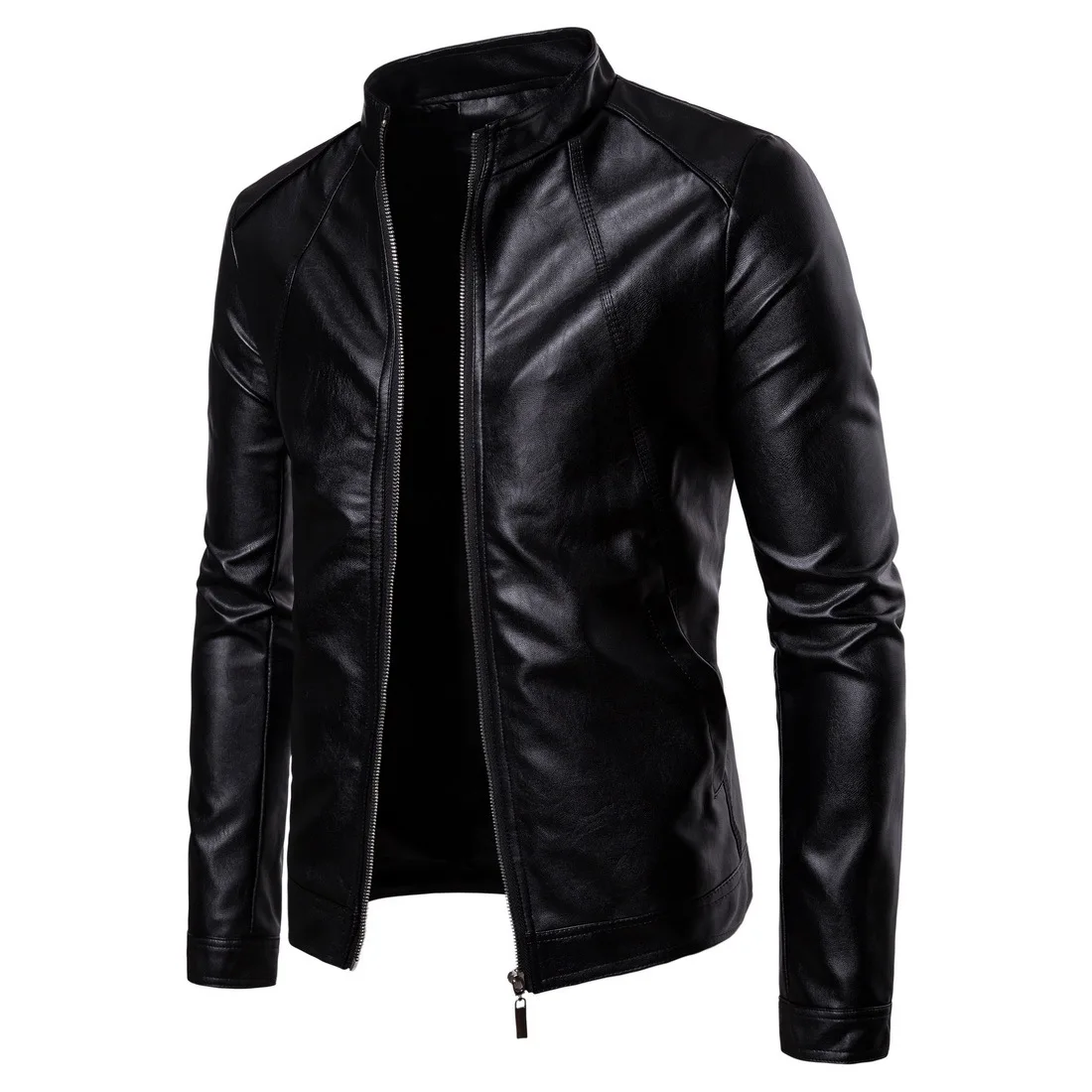 Fall 2020 new collar male locomotive leather fashion pure color washed PU leather jacket
Fall 2020 new collar male locomotive leather fashion pure color washed PU leather jacket