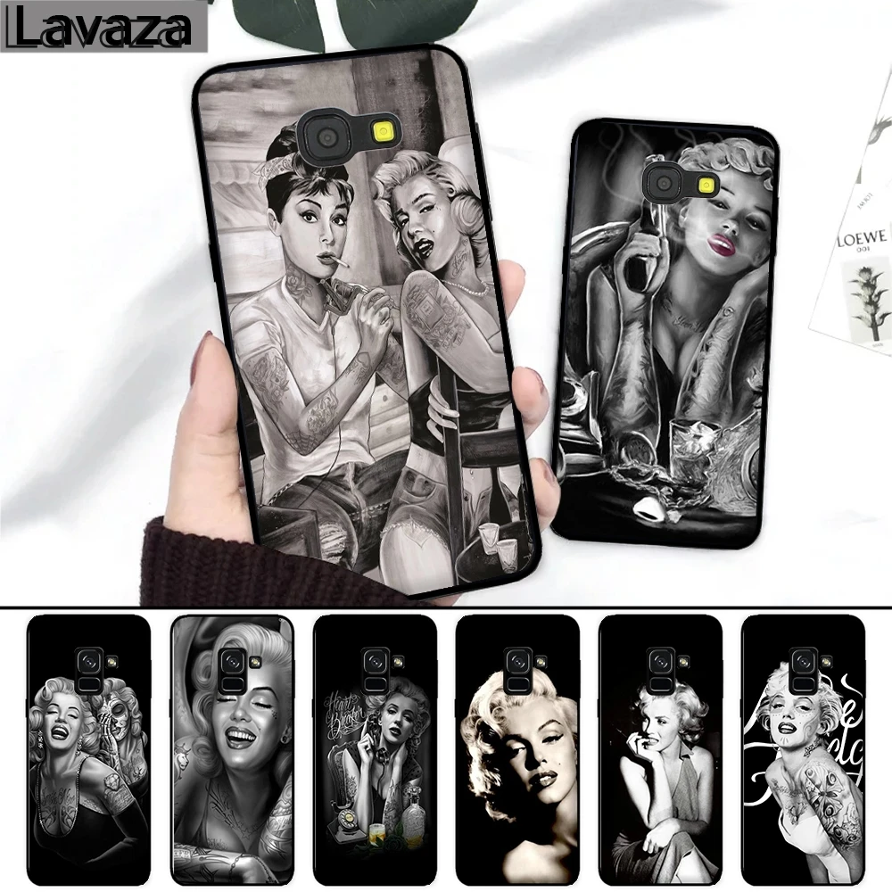 Lavaza Marilyn Monroe tattoo Silicone Case for Samsung A3 A5 2016 2017 A6 Plus A7 A8 A9 A10 A30 A40 A50 A70 J6 2018
Lavaza Marilyn Monroe tattoo Silicone Case for Samsung A3 A5 2016 2017 A6 Plus A7 A8 A9 A10 A30 A40 A50 A70 J6 2018