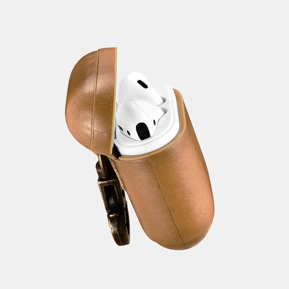 Icarer Genuine Leather Airpods Protective Cover With Hooks Skin Accessories for Apple Airpods Charge Box Airpods Leather Case
Icarer Genuine Leather Airpods Protective Cover With Hooks Skin Accessories for Apple Airpods Charge Box Airpods Leather Case