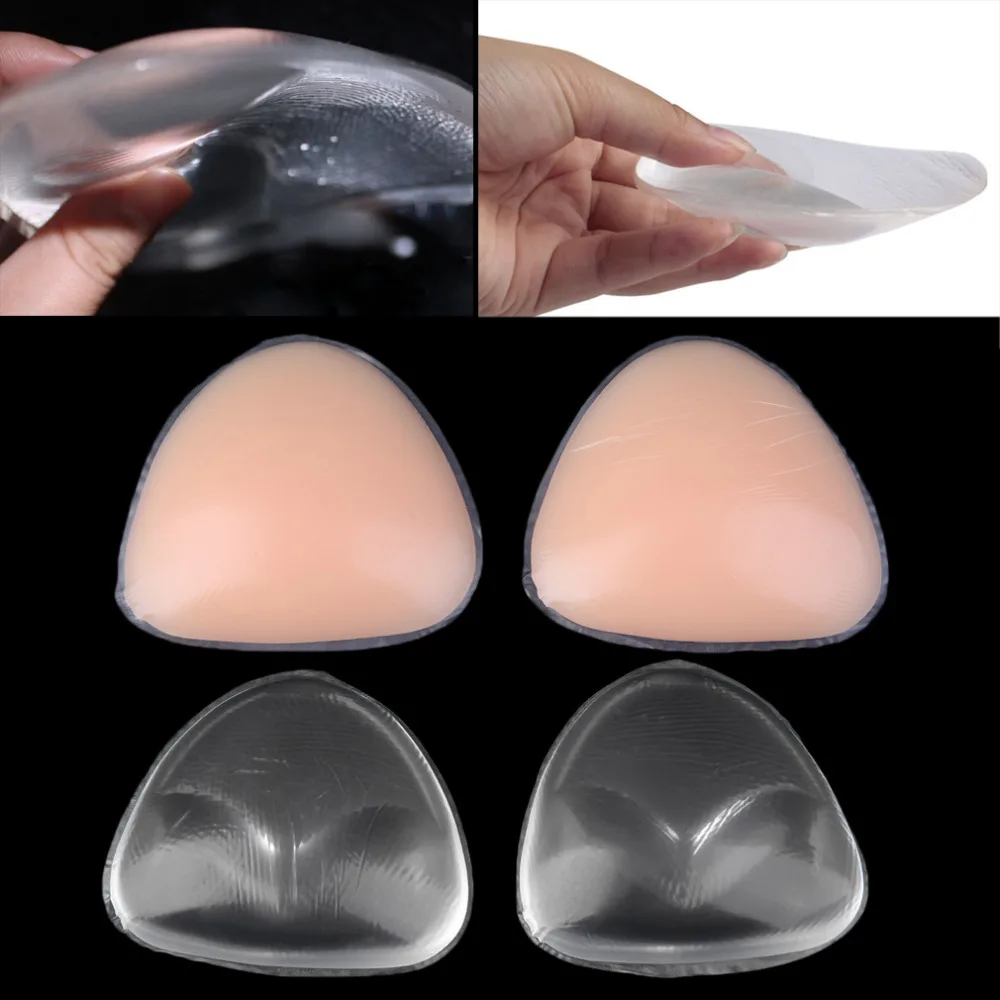 1 Pair Sexy Women Bikini Bra Insert Silicone Triangle Pads Breast Enhancer Swimsuit Pushing-up Free Shippping
1 Pair Sexy Women Bikini Bra Insert Silicone Triangle Pads Breast Enhancer Swimsuit Pushing-up Free Shippping