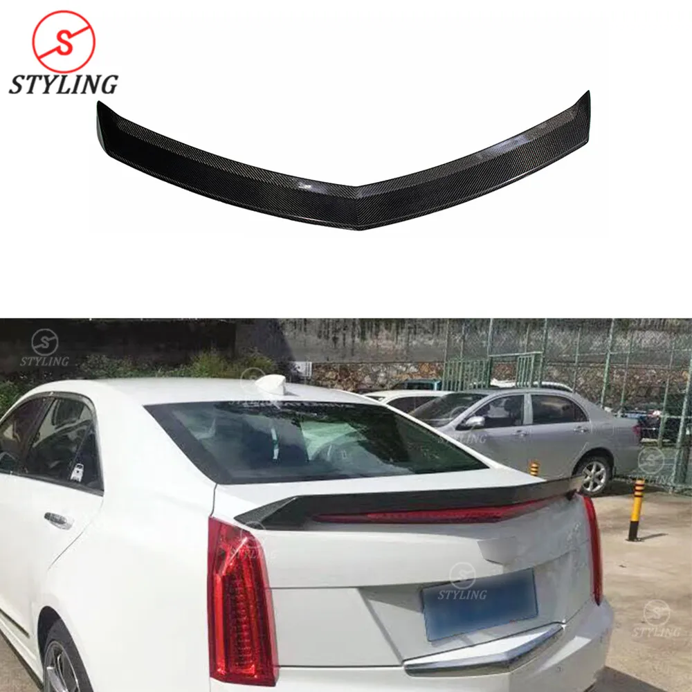 Carbon Fiber Spoiler wing V Style For Cadillac ATS 2015 2016 2017 2018 2019 Sedan Rear Bumper trunk spoiler
Carbon Fiber Spoiler wing V Style For Cadillac ATS 2015 2016 2017 2018 2019 Sedan Rear Bumper trunk spoiler