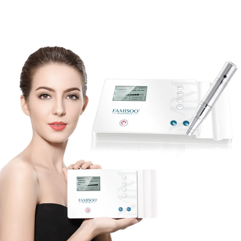 FAMISOO Digital N6 Semi-Permanent Tattoo Makeup Machine Microblading Eyebrow/Eyeliner/Lip Tatoo Machine Gun Rotary Supplies
FAMISOO Digital N6 Semi-Permanent Tattoo Makeup Machine Microblading Eyebrow/Eyeliner/Lip Tatoo Machine Gun Rotary Supplies