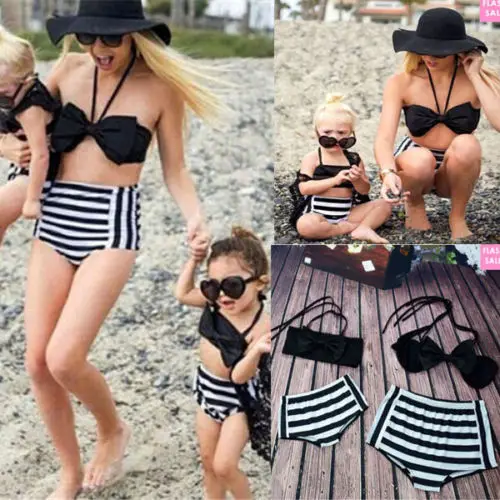 2pcs Family Matching Summer Women Kids Baby Girl Striped Bikini Set Bathing Tankini Swimwear Swimsuit Beachwear Biquini
2pcs Family Matching Summer Women Kids Baby Girl Striped Bikini Set Bathing Tankini Swimwear Swimsuit Beachwear Biquini