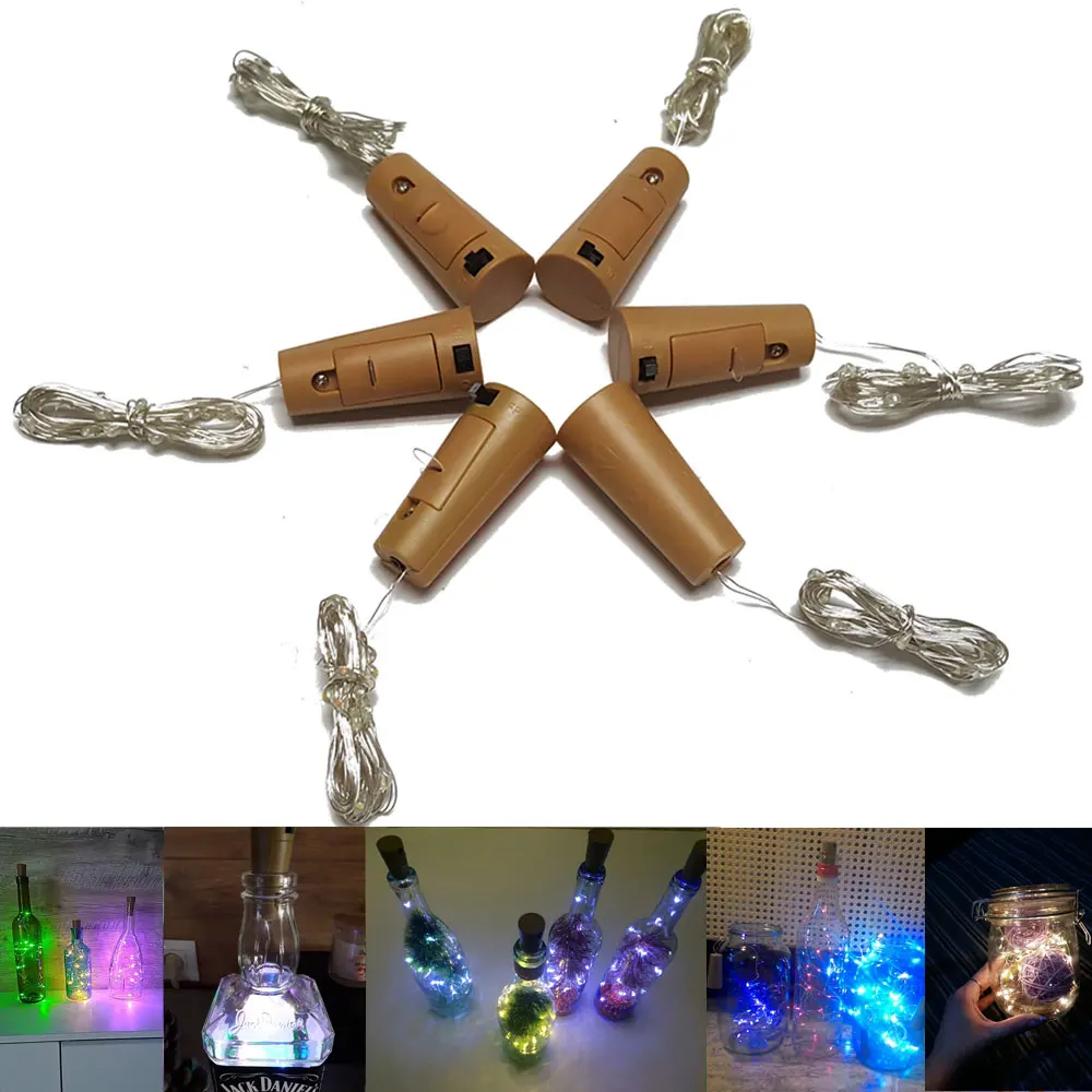 10X 1- 3M 10LED 20LED 30LED Wine Bottle Light Cork Shape Battery Copper Wire String Light for Bottle DIY Christmas Wedding Party
10X 1- 3M 10LED 20LED 30LED Wine Bottle Light Cork Shape Battery Copper Wire String Light for Bottle DIY Christmas Wedding Party