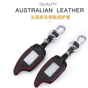 For Scher Khan Magicar 5/6 Leather Case For Scher-khan Magicar M5 M6 Alarm Remote Keychain Cover Protector hand-made style
For Scher Khan Magicar 5/6 Leather Case For Scher-khan Magicar M5 M6 Alarm Remote Keychain Cover Protector hand-made style