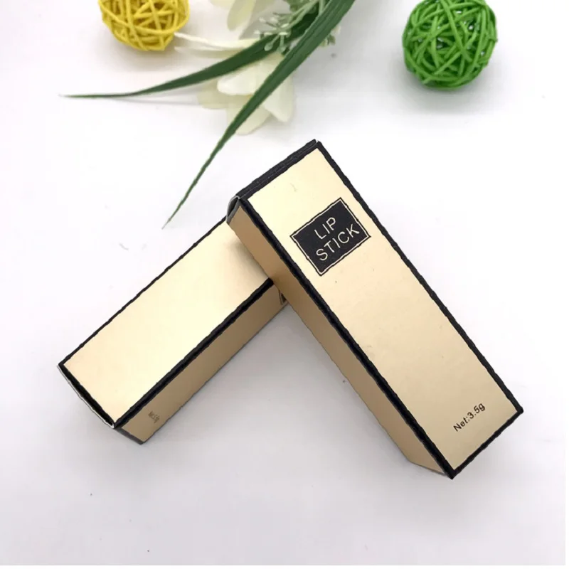 100pcs/lot Top Grade Lip Gloss Tube Packing Box Empty Lipstick Tube Packaging Gold Elegant Lip Balm Packing Carton
100pcs/lot Top Grade Lip Gloss Tube Packing Box Empty Lipstick Tube Packaging Gold Elegant Lip Balm Packing Carton