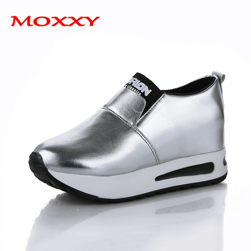 2019 New Fashion Silver Black Sneakers Women Shoes Wedge Shoes Woman Sneakers Platform Leather Waterproof Sport Casual Shoes
2019 New Fashion Silver Black Sneakers Women Shoes Wedge Shoes Woman Sneakers Platform Leather Waterproof Sport Casual Shoes