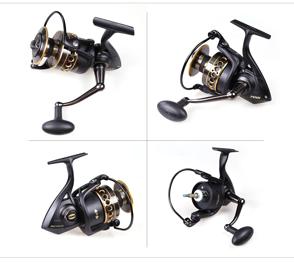 Original PENN BATTLE II Fishing Spinning Reels 3000/4000/5000/6000