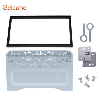 Seicane Universal Car Stereo 2Din Fascia Trim Kit for VW Series Jetta Chico Golf Bora/Polo/MK3/MK4 DVD Player Fitting Frame Kits
Seicane Universal Car Stereo 2Din Fascia Trim Kit for VW Series Jetta Chico Golf Bora/Polo/MK3/MK4 DVD Player Fitting Frame Kits