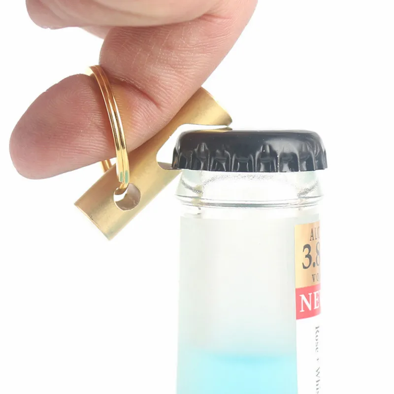 Home Creative Pure Brass Bottle Beer Bottle Starter Personalized Key Ring Pendant Kitchen Tools Openers
Home Creative Pure Brass Bottle Beer Bottle Starter Personalized Key Ring Pendant Kitchen Tools Openers
