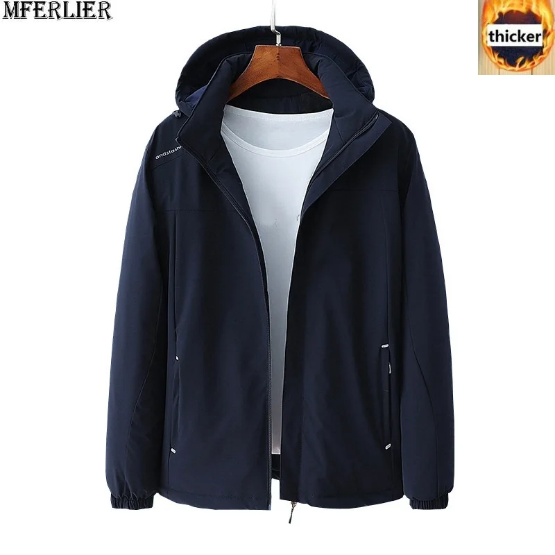 MFERLIER Winter men jackets thick parkas 8XL warm hooded jackets fleece plus large size big 6XL 7XL man loose outdear coat 130KG
MFERLIER Winter men jackets thick parkas 8XL warm hooded jackets fleece plus large size big 6XL 7XL man loose outdear coat 130KG