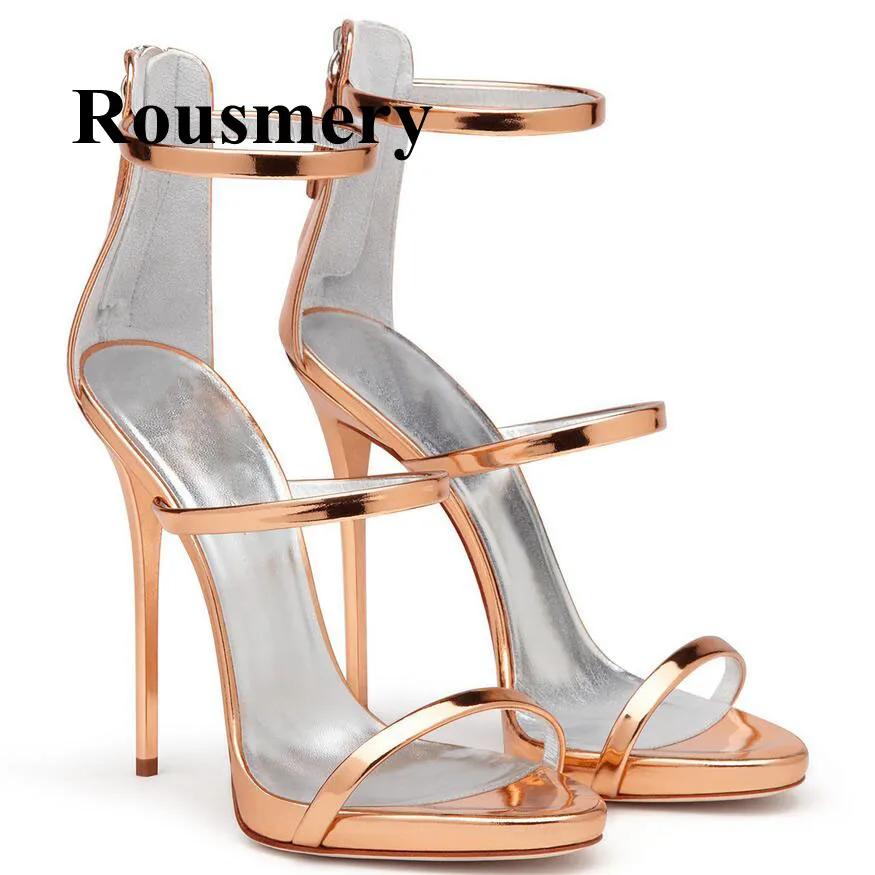 Summer Fashion Thin High Heel Cover Heel Rear Zipper Open Toe Simple Solid Women Sandals Six Colors High Quality Normal Size
Summer Fashion Thin High Heel Cover Heel Rear Zipper Open Toe Simple Solid Women Sandals Six Colors High Quality Normal Size