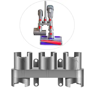 Wall-Mounted Stand Holders for Dyson V7 V8 V10 Vacuum Cleaner Parts Absolute Brush Stand Tool Nozzle Base Holder Docks Station
Wall-Mounted Stand Holders for Dyson V7 V8 V10 Vacuum Cleaner Parts Absolute Brush Stand Tool Nozzle Base Holder Docks Station