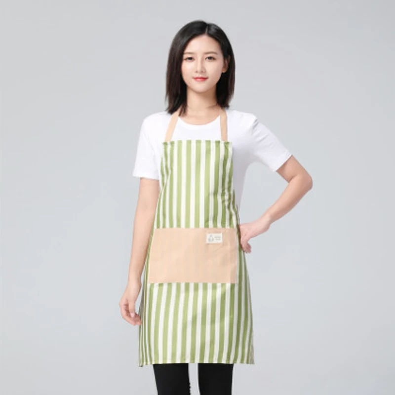 6 Colors Waterproof Oil-proof Simple Style Stripe Apron for Women Cooking Apron Baking Accessories Restaurant Kitchen Bib
6 Colors Waterproof Oil-proof Simple Style Stripe Apron for Women Cooking Apron Baking Accessories Restaurant Kitchen Bib