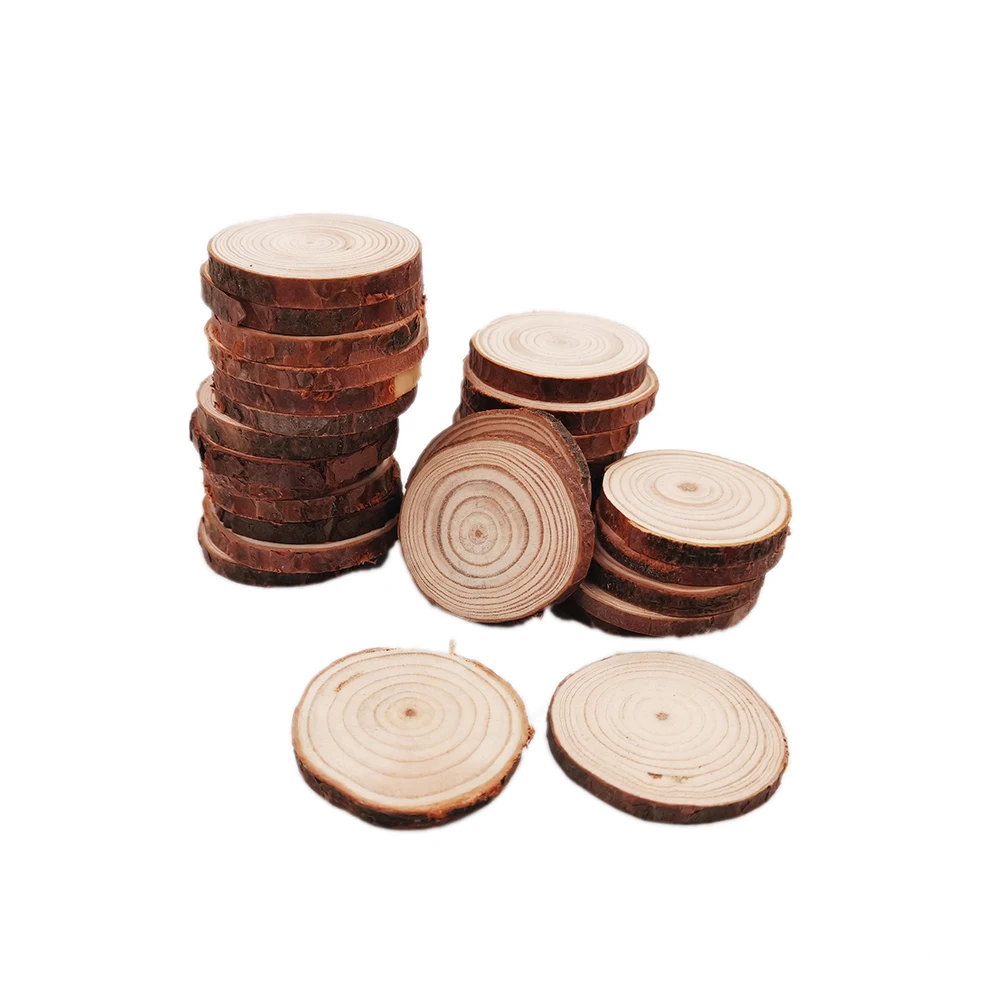 30pcs 3-4cm Unfinished Wood Slices Round Natural Rustic Wood Circles Wooden Log Slices for DIY Craft, Wedding Home Decor
30pcs 3-4cm Unfinished Wood Slices Round Natural Rustic Wood Circles Wooden Log Slices for DIY Craft, Wedding Home Decor