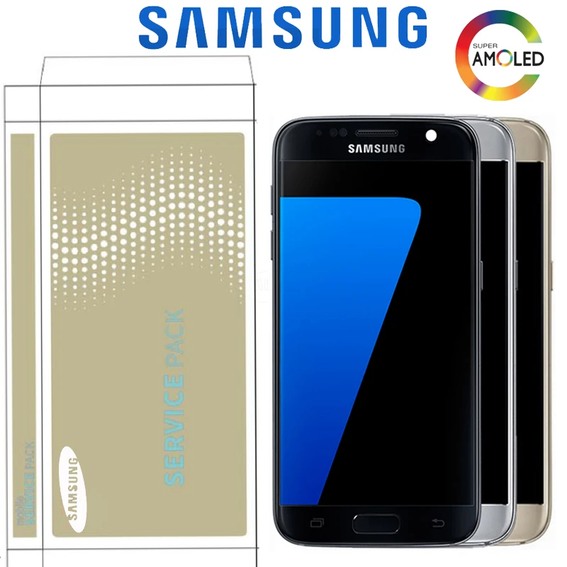 Original 5.1'' Replacement For Samsung Galaxy S7 G930 G930F G930FD SM-G930F LCD Display With Touch Screen Digitizer With Frame
Original 5.1'' Replacement For Samsung Galaxy S7 G930 G930F G930FD SM-G930F LCD Display With Touch Screen Digitizer With Frame