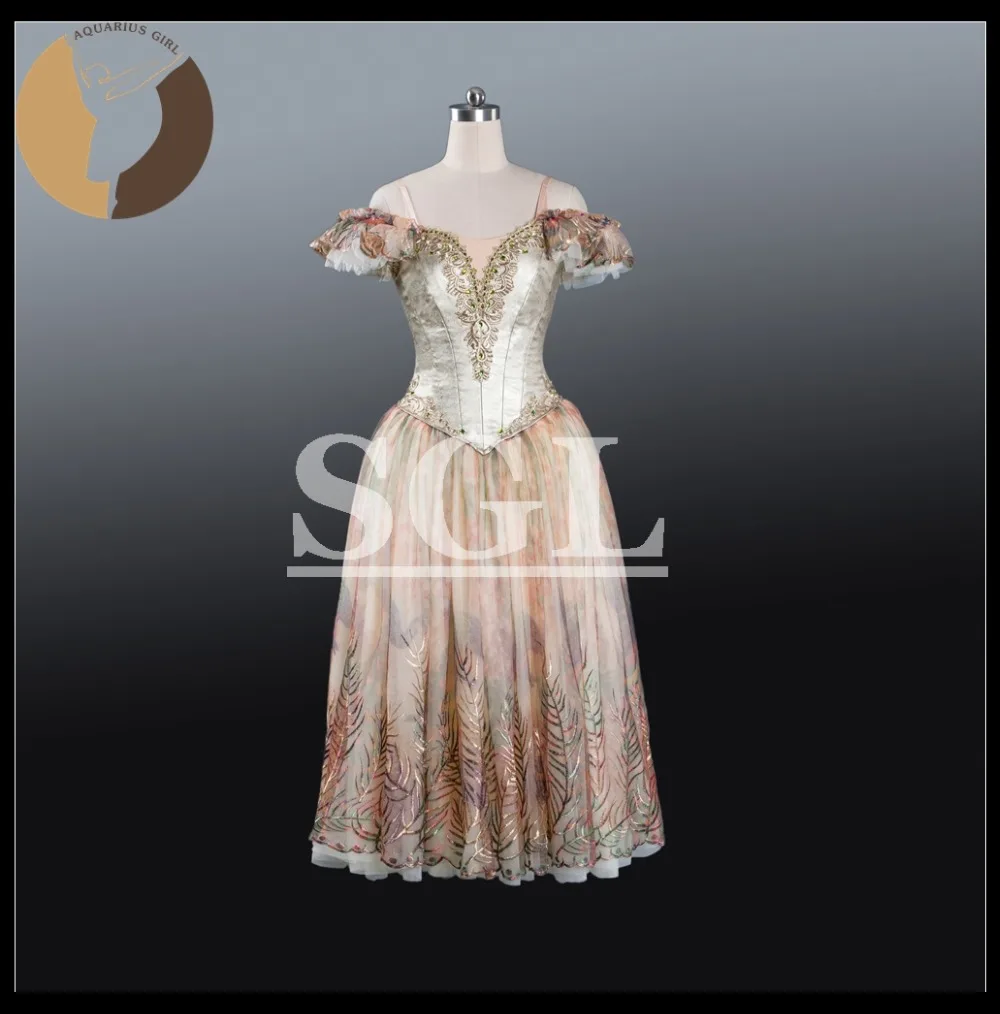 Professional Long Tutu Dresses Adult Gold Color 5 Layers Skirt With Underpants Ballet Costumes For Stage Performance AT1207
Professional Long Tutu Dresses Adult Gold Color 5 Layers Skirt With Underpants Ballet Costumes For Stage Performance AT1207