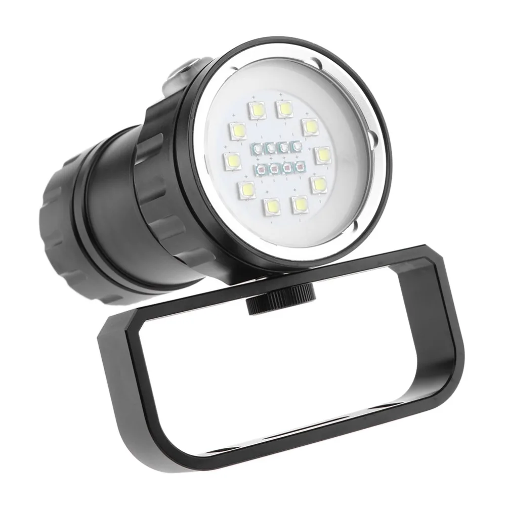 Portable Waterproof Super Bright Underwater LED Video Light Camera Diving Lamp Photography White Red LED Photographic Lighting
Portable Waterproof Super Bright Underwater LED Video Light Camera Diving Lamp Photography White Red LED Photographic Lighting