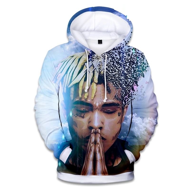 New XXXTentacion 3D printed hoodie men's hooded sweatshirt pullover casual XXXTentacion sports men's hoodie
New XXXTentacion 3D printed hoodie men's hooded sweatshirt pullover casual XXXTentacion sports men's hoodie
