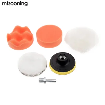 6Pcs Polishing Sponge Pad 3" 4" 6" 7" Kit Woolen Sponge Polishing Pad M14 Drill Adapter Set for Car Auto Polishing Buffing
6Pcs Polishing Sponge Pad 3" 4" 6" 7" Kit Woolen Sponge Polishing Pad M14 Drill Adapter Set for Car Auto Polishing Buffing