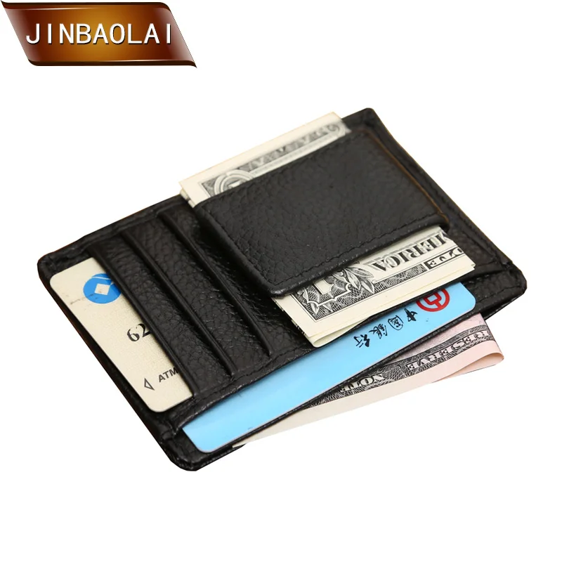 JINBAOLAI Men's Genuine Leather Wallets Magnetic Money Clip Wallet ID Credit Card Holders Travel Wallet and Purses
JINBAOLAI Men's Genuine Leather Wallets Magnetic Money Clip Wallet ID Credit Card Holders Travel Wallet and Purses