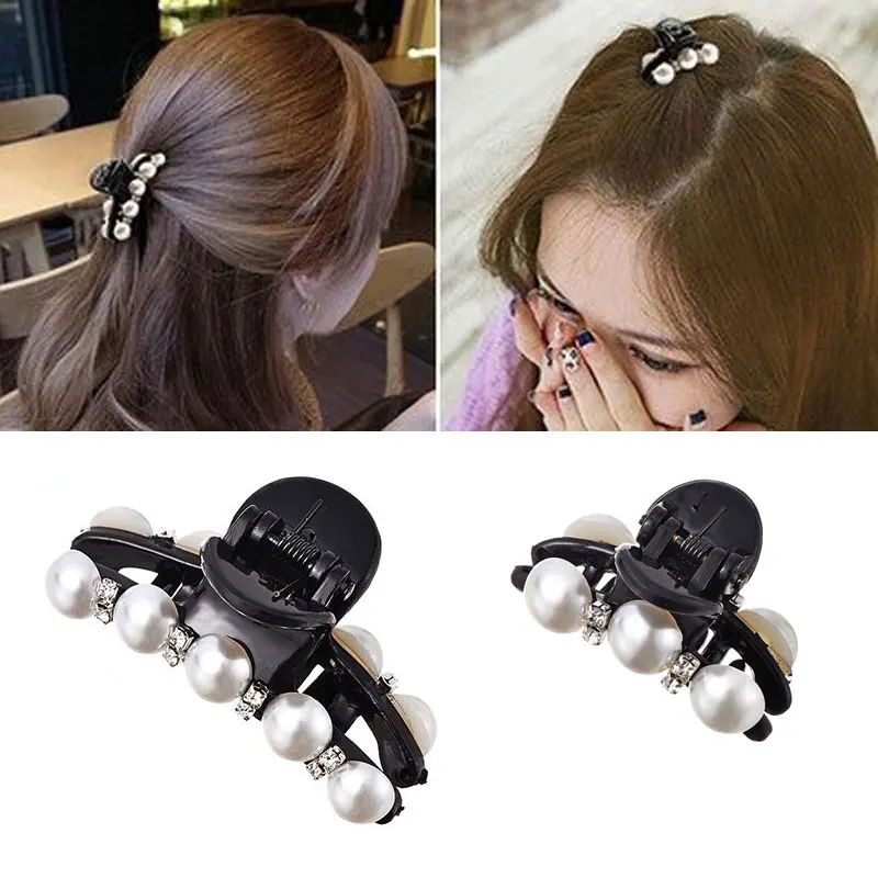 M MISM 1 pc Elegant Women Pearls Hairgrips Girl's Headwear Hair Barrette Rhinestone Hairpins Female Hair Accessories
M MISM 1 pc Elegant Women Pearls Hairgrips Girl's Headwear Hair Barrette Rhinestone Hairpins Female Hair Accessories