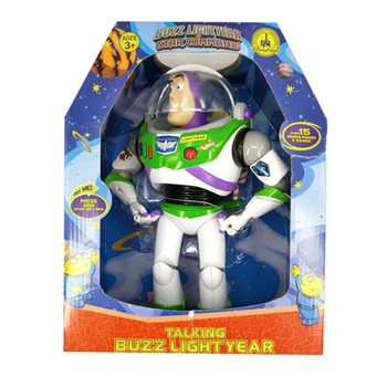 Disney Pixar Toy Story 4 Buzz Lightyear Can Talk Sound and light toys Deformation Sherif Woody Action figure Toys For Children
Disney Pixar Toy Story 4 Buzz Lightyear Can Talk Sound and light toys Deformation Sherif Woody Action figure Toys For Children
