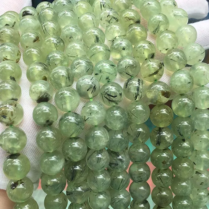 Genuine Gemstone 6/8/10/12MM Prehnite Green Stone Bead Natural Stone Bead for DIY Bracelet Necklace Earring Jewelry Making Gift
Genuine Gemstone 6/8/10/12MM Prehnite Green Stone Bead Natural Stone Bead for DIY Bracelet Necklace Earring Jewelry Making Gift