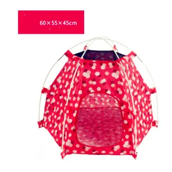 2019 Portable Foldable Pet Dog Tent House Breathable Print Pet Cat House with Net Outdoor Indoor Mesh Cat Small Dog Tent House
2019 Portable Foldable Pet Dog Tent House Breathable Print Pet Cat House with Net Outdoor Indoor Mesh Cat Small Dog Tent House