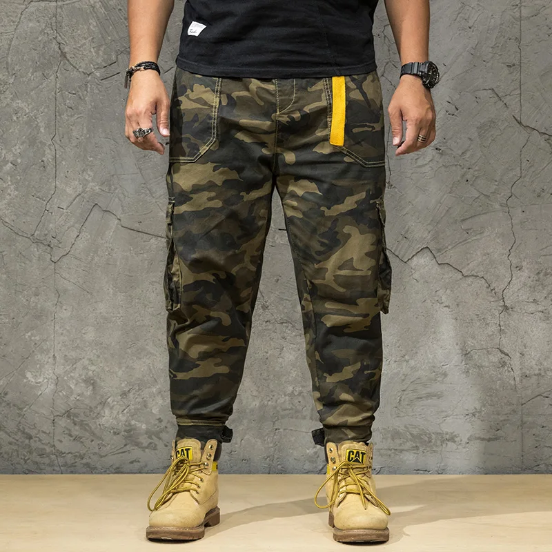 Denim Men's Camouflage Pockets Slim Biker Elastic Jeans European Fashion male Men New Military khaki Camo Cargo Pants Plus Size
Denim Men's Camouflage Pockets Slim Biker Elastic Jeans European Fashion male Men New Military khaki Camo Cargo Pants Plus Size