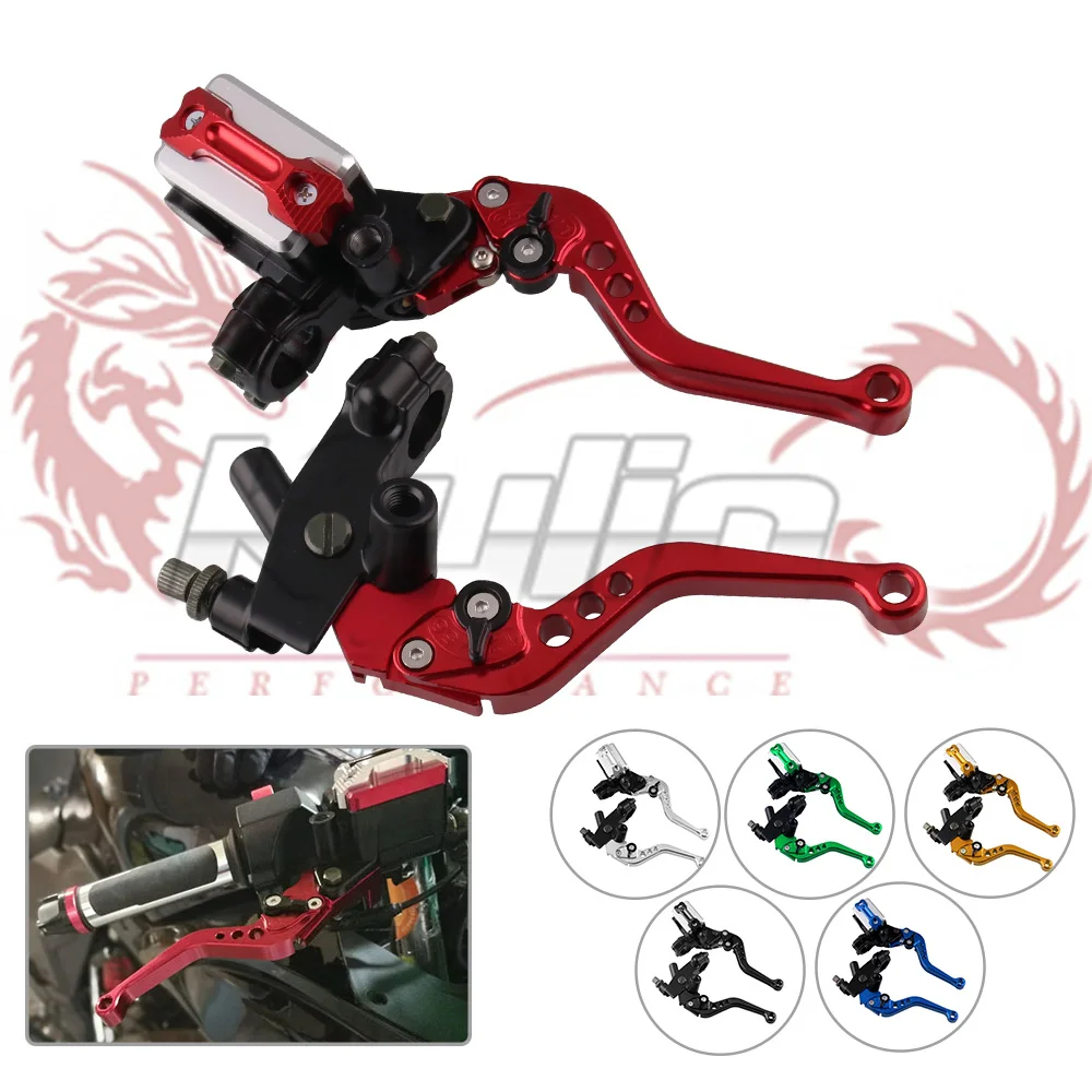 Motorcycle Brake Clutch Pump Lever Hydraulic Master Cylinder Moto Accessories 7/8" 12.7mm piston Universal CNC for Honda Yamaha
Motorcycle Brake Clutch Pump Lever Hydraulic Master Cylinder Moto Accessories 7/8" 12.7mm piston Universal CNC for Honda Yamaha