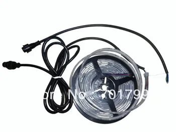 5m DC12V 30leds/m 10pcs ws2811 ic/meter led digital strip,IP68;epoxy resin filled in the tube;with 2m long 4core male conector
5m DC12V 30leds/m 10pcs ws2811 ic/meter led digital strip,IP68;epoxy resin filled in the tube;with 2m long 4core male conector