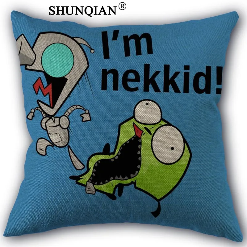 Invader Zim Cotton Linen Pillowcase Wedding Decorative Pillow Case 45x45CM one sides For Home Pillow Cover A10.17
Invader Zim Cotton Linen Pillowcase Wedding Decorative Pillow Case 45x45CM one sides For Home Pillow Cover A10.17