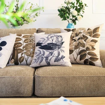 Wholesales Linen Pillow Cover Cushion Cover Vintage Country Birds Leaf Plant Home Decorative Pillow Case 45x45cm
Wholesales Linen Pillow Cover Cushion Cover Vintage Country Birds Leaf Plant Home Decorative Pillow Case 45x45cm