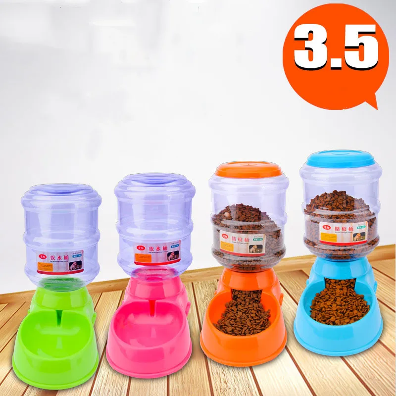3.5L Cats Dogs Automatic Pets Feeder Self-Dispensing Gravity Dog Water Food Dispenser Bowl Pet Water Food Container
3.5L Cats Dogs Automatic Pets Feeder Self-Dispensing Gravity Dog Water Food Dispenser Bowl Pet Water Food Container